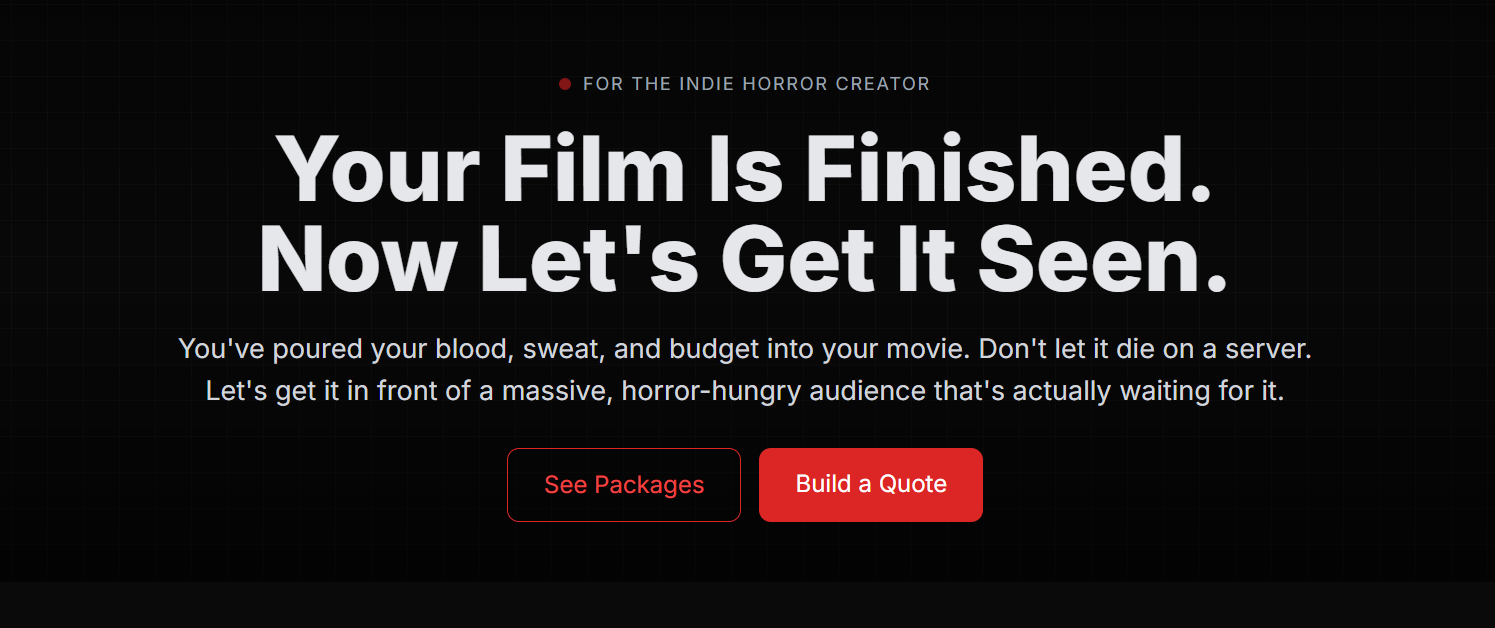 I Love Indie for filmmakers